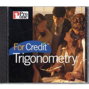 For Credit: Trigonometry CD-ROM for Windows - NEW in Jewel Case